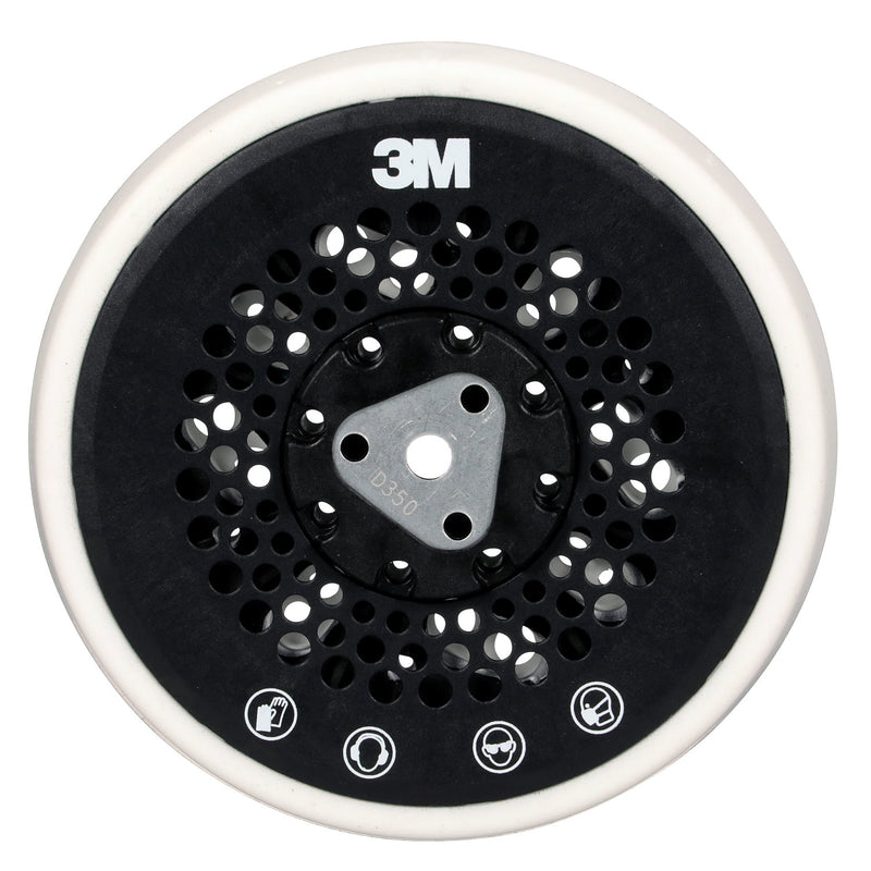 Hookit Clean Sanding Multi-Connection Disc Pad 30062, 6" (150 mm), 53 Holes,