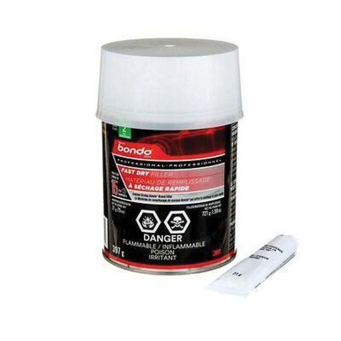 3M Products Bondo Fast Dry Filler FD-QT-ES, 25 oz (708.74 g), 6 per case