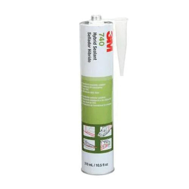 Adhesive Sealant 740 UV 62812 White 290 mL cartridge, UV-resistant SMP sealant for durable