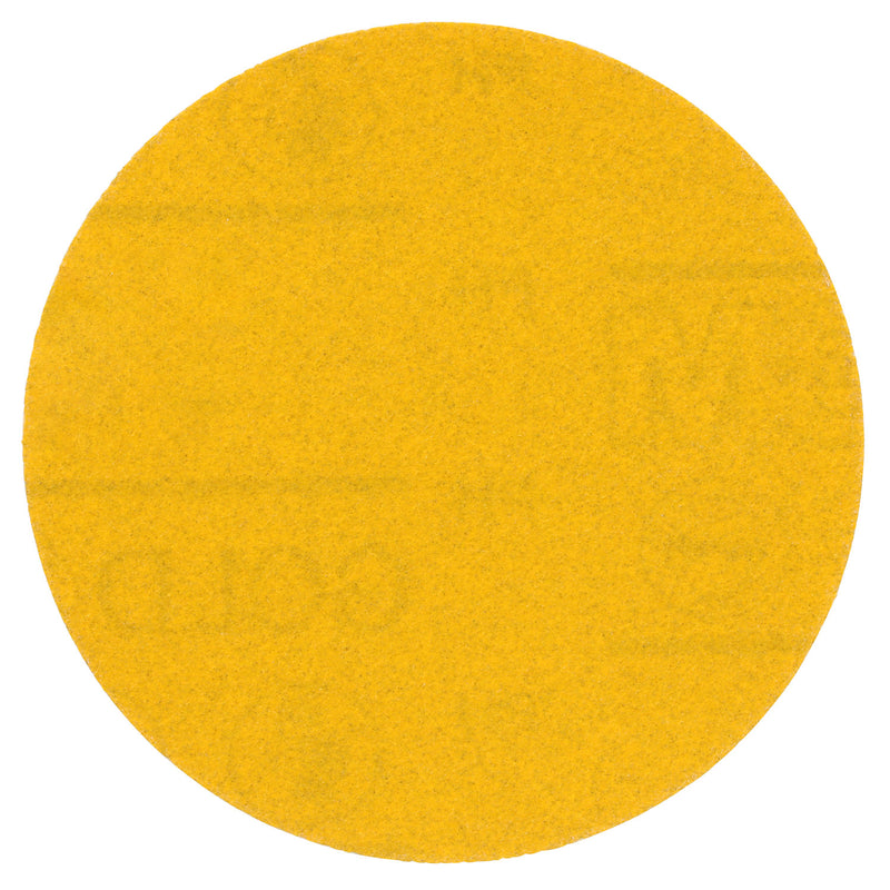 Hookit Gold Abrasive Disc 09256, 240, 6 in (150 mm), No Hole, 50 pcs/BX, 4 BX