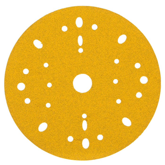 3M Products Hookit Gold Abrasive Disc 09281, 80D, 6 in (150 mm), Dust-Free, 100 pcs/BX, 4 — view 2