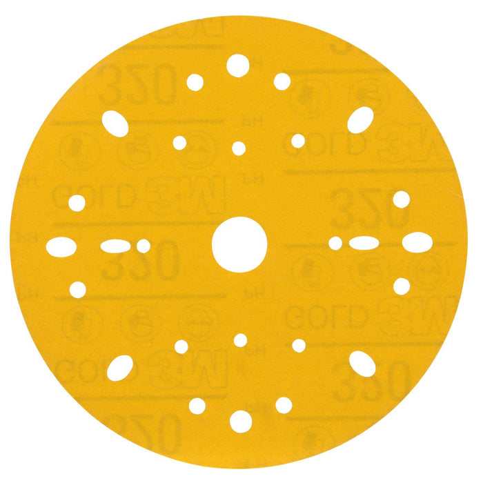 3M Products Hookit Gold Abrasive Disc 09287, 320, 6 in (150 mm), Dust-Free, 100 pcs/BX, 4 — view 2