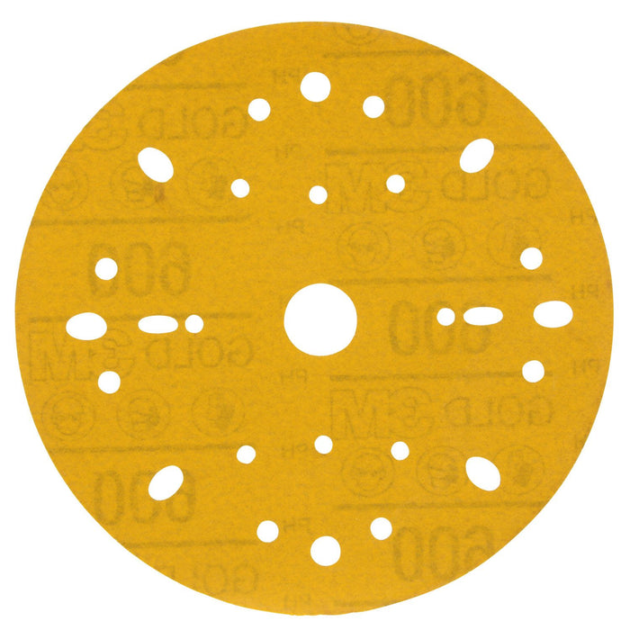 3M Products Hookit Gold Abrasive Disc 09290, 600, 6 in (150 mm), Dust-Free, 100 pcs/BX, 4 — view 2
