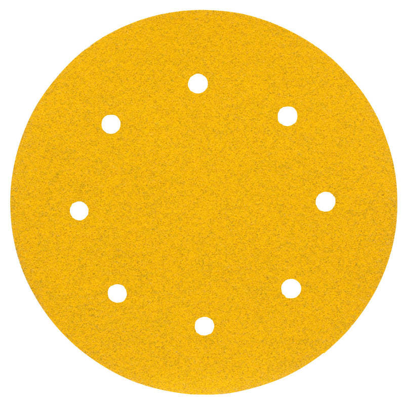 9358 Stikit Gold Abrasive Disc 80D Dust-Free 8 in 100 pcs per box, 4 boxes