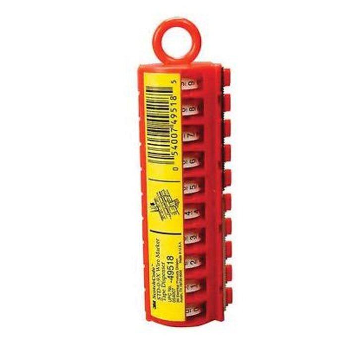 3M Products ScotchCode Wire Marker Tape Refill Roll SDR-3, 50 Rolls/Case