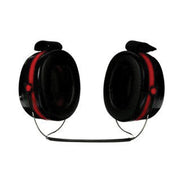 3M Products Optime H10B Earmuff, 29 dB Noise Reduction Rating, ABS, Black/Red