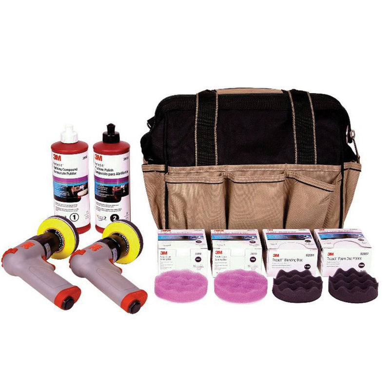Perfect-It Headlight Lens Restoration Kit 2516 Complete System for Plastic Lenses