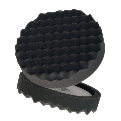 3M Products Perfect-It 05738 Single Sided Polishing Pad, 8 in Dia, Hookit Attachment, Foam Pad, Blac