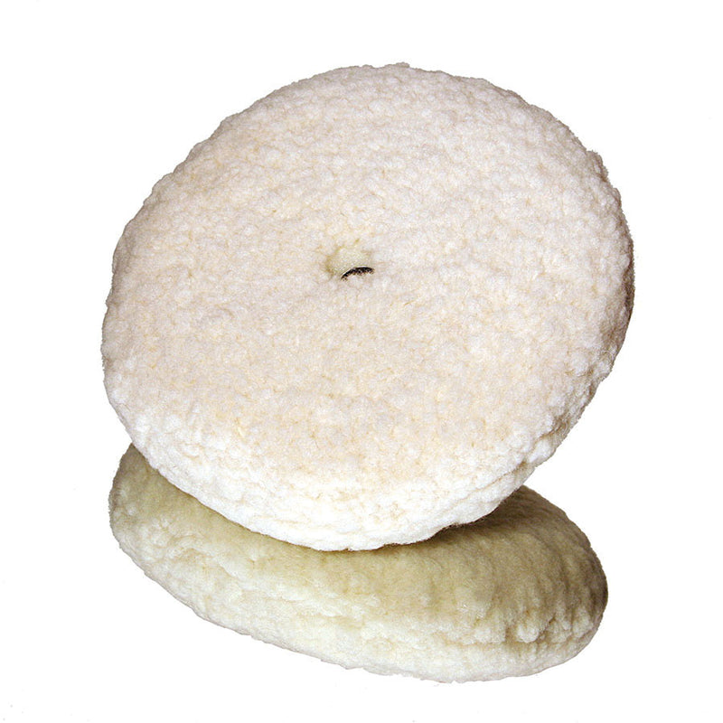 3M Products Perfect-It 05753 Double-Sided Compound Pad, 9 in Dia, Quick Connect Attachment, Wool Pad