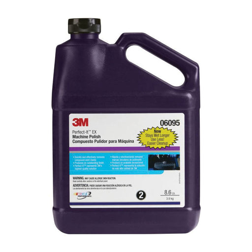 3M Products Perfect-It 06095 EX Machine Polish, 1 gal Bottle, Liquid, Gray, Polish