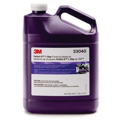 3M Products Perfect-It 33040 One Step Finishing Material, 1 gal Bottle, Purple, Liquid