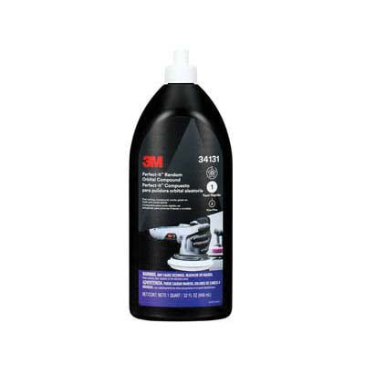 Perfect-It 34131 Random Orbital Compound 1 qt Bottle White Liquid