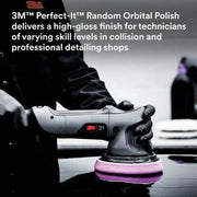 3M Products Perfect-It 34133 Random Orbital Polish, 1 pt Bottle, Liquid, Purple — view 3