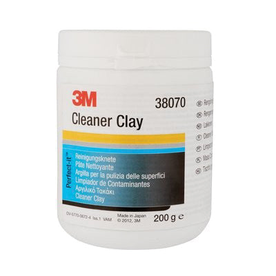 3M Products Perfect-It 38070 Cleaner Clay, 7 oz Tub, Blue, Solid