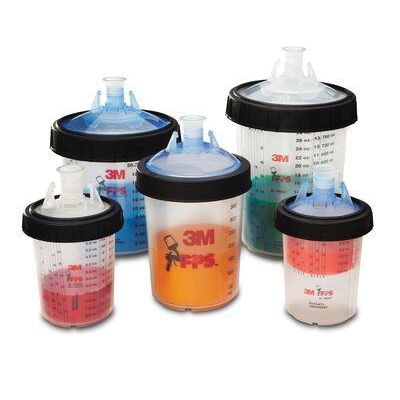 3M Products 16155 Generic Mix Ratio Inserts, Use With: (Legacy) Paint Preparation System, 13.5 oz Mi