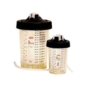 3M Products 16121 Mini High Output Pressure Hard Cup, 180 mL, Use With: HGP Spray Gun System, Flexib — view 4