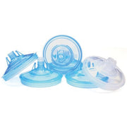 3M Products 16199 Standard and Large Disposable Cup Lid, Light Blue, Use With: 16023 Paint Preparati — view 4