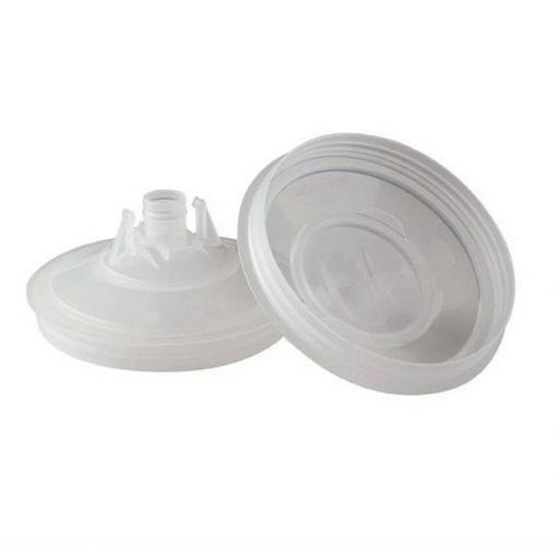 3M Products 16200 Standard and Large Disposable Cup Lid, Clear, Use With: Paint Preparation System, — view 2