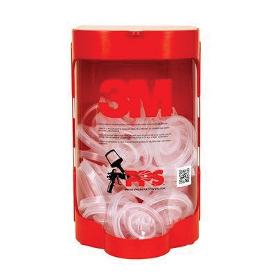 3M Products 16299 Lid Dispenser, Red, Use With: Large, Midi, Mini, Standard Cup Lids — view 3