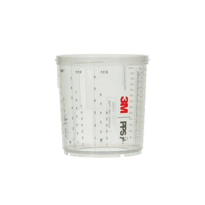 3M Products 26001 Series 2.0 Standard Hard Cup, 650 mL, Use With: Quarter-Turn 2.0 Lid Locking Syste