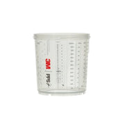 3M Products 26001 Series 2.0 Standard Hard Cup, 650 mL, Use With: Quarter-Turn 2.0 Lid Locking Syste — view 4