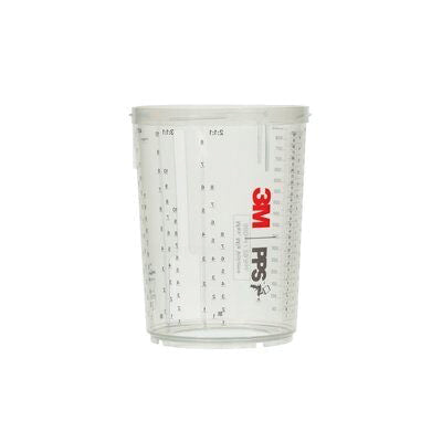 3M Products 26023 Series 2.0 Large Hard Cup, 850 mL, Use With: Quarter-Turn 2.0 Lid Locking System