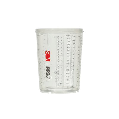 3M Products 26023 Series 2.0 Large Hard Cup, 850 mL, Use With: Quarter-Turn 2.0 Lid Locking System — view 4