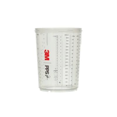 3M Products 26023 Series 2.0 Large Hard Cup, 850 mL, Use With: Quarter-Turn 2.0 Lid Locking System — view 2