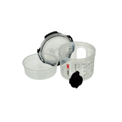 3M Products 26028 Series 2.0 Micro Spray Cup System Kit, 90 mL, Use With: Accuspray Spray Gun — view 4