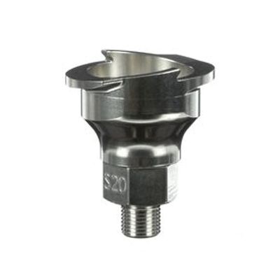 3M 26104 Series 2.0 #S20 Adapter, 1/8-27 NPSM (Male), Use With: Series 2.0 Spray Cup System — view 2