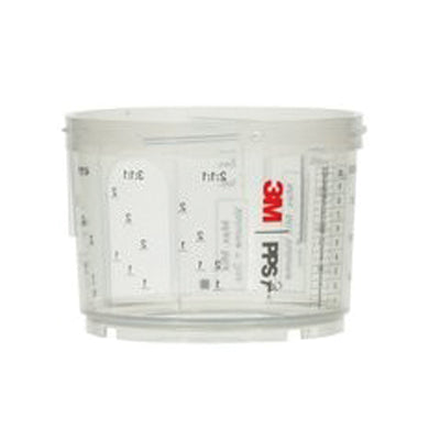 3M Products 26115 Series 2.0 Mini Hard Cup, 200 mL, Use With: Quarter-Turn 2.0 Lid Locking System