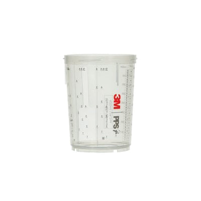 3M Products 26122 Series 2.0 MIDI Hard Cup, 400 mL, Use With: Quarter-Turn 2.0 Lid Locking System