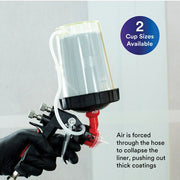 3M Products PPS 26124 Series 2.0 Standard High Output Pressure Hard Cup, 650 mL, Use With: 16587 HGP — view 2