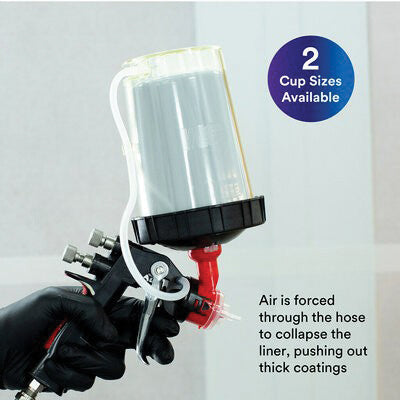 3M Products PPS 26124 Series 2.0 Standard High Output Pressure Hard Cup, 650 mL, Use With: 16587 HGP — view 2