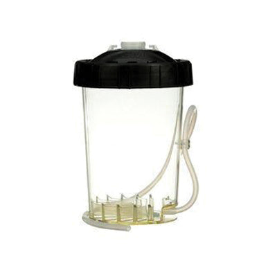 Standard High Output Pressure Hard Cup 26124 - 650 mL cup with collar, shroud and hose