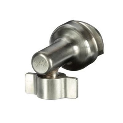 3M 26138 Series 2.0 #S42 Adapter, 3/8-19 BSP R-Angle (Female), Use With: Series 2.0 Spray Cup System — view 3