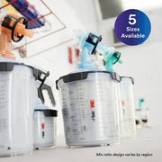 3M Products 26171 Series 2.0 MIDI 12-Pack Refill Kit, 400 mL, Use With: Accuspray One Spray Guns — view 4