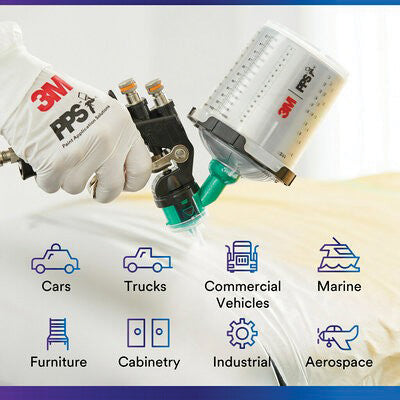 3M Products 26173 Series 2.0 Standard 12-Pack Refill Kit, 650 mL, Use With: Accuspray One Spray Guns — view 2