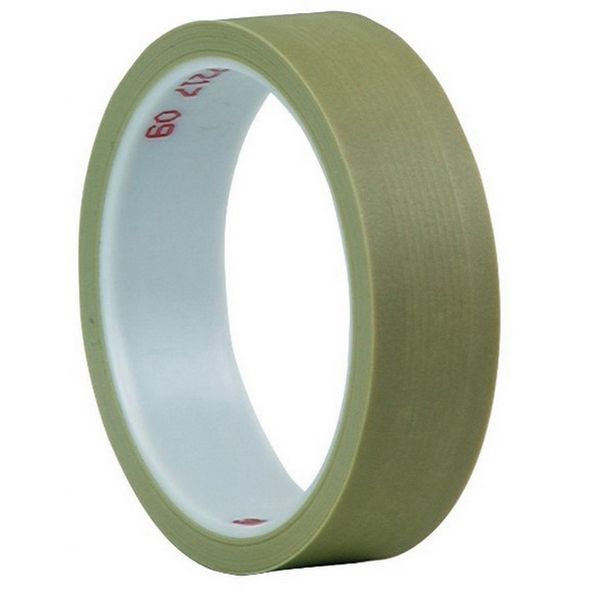 Scotch Fine Line Striping Tape 1 in Green, MPN 6314, 0.13 mm thickness, pre-slit for auto body