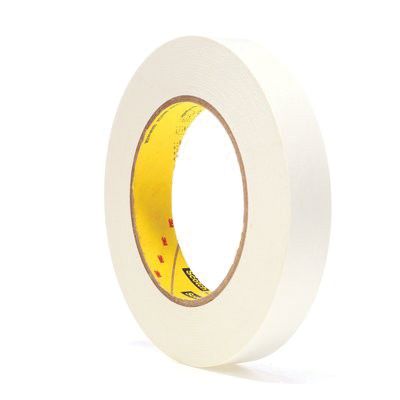 3M Products Scotch 06875 256 Series Printable Flatback Paper Tape, 60 yd x 3/4 in, White