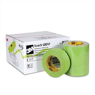 3M Scotch 26340 233+ Series Performance Masking Tape, 55 m x 48 mm, Green