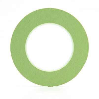3M Scotch 26344 233+ Series Performance Masking Tape, 55 m x 6 mm, Green — view 2