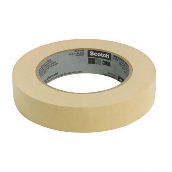 3M Products Scotch 71106 2020 Series Masking Tape, 55 m x 24 mm, Tan