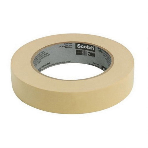 Scotch® 71106 2020 Series Masking Tape, 55 m x 24 mm, Tan