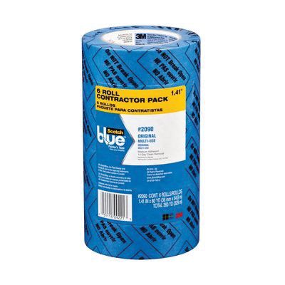 ScotchBlue 9221 2090 Series Painter's Tape 60 yd x 1.41 in Blue, Original Blue Tape