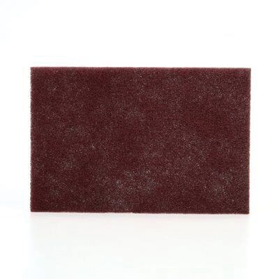 3M Products Scotch-Brite 04229 General Purpose Hand Pad, 6 in W x 9 in L, Very Fine, Maroon — view 2