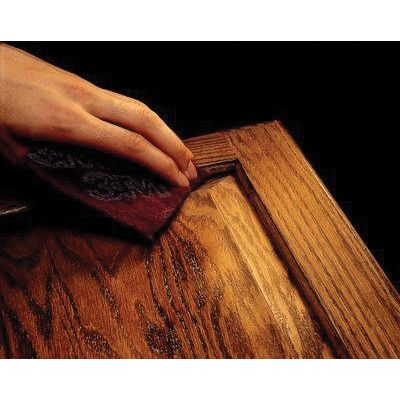 3M Products Scotch-Brite 04229 General Purpose Hand Pad, 6 in W x 9 in L, Very Fine, Maroon — view 3