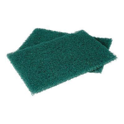 3M Products Scotch-Brite 05509 86 Series Heavy Duty Scour Pad, 6 in W x 9 in L, Green — view 2