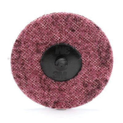 Scotch-Brite 05531 3 in Medium Aluminum Oxide Surface Conditioning Disc, Red
