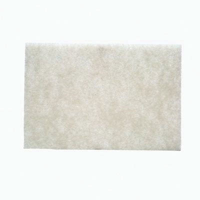 Scotch-Brite 7445 1200 Grit 6 x 9 in Non-Woven Hand Pad White